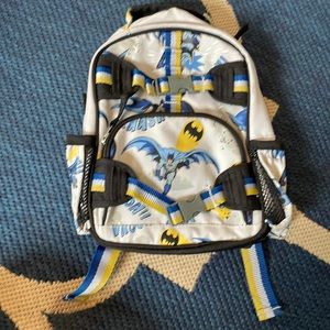 Pottery barn mini glow in the dark Batman backpack